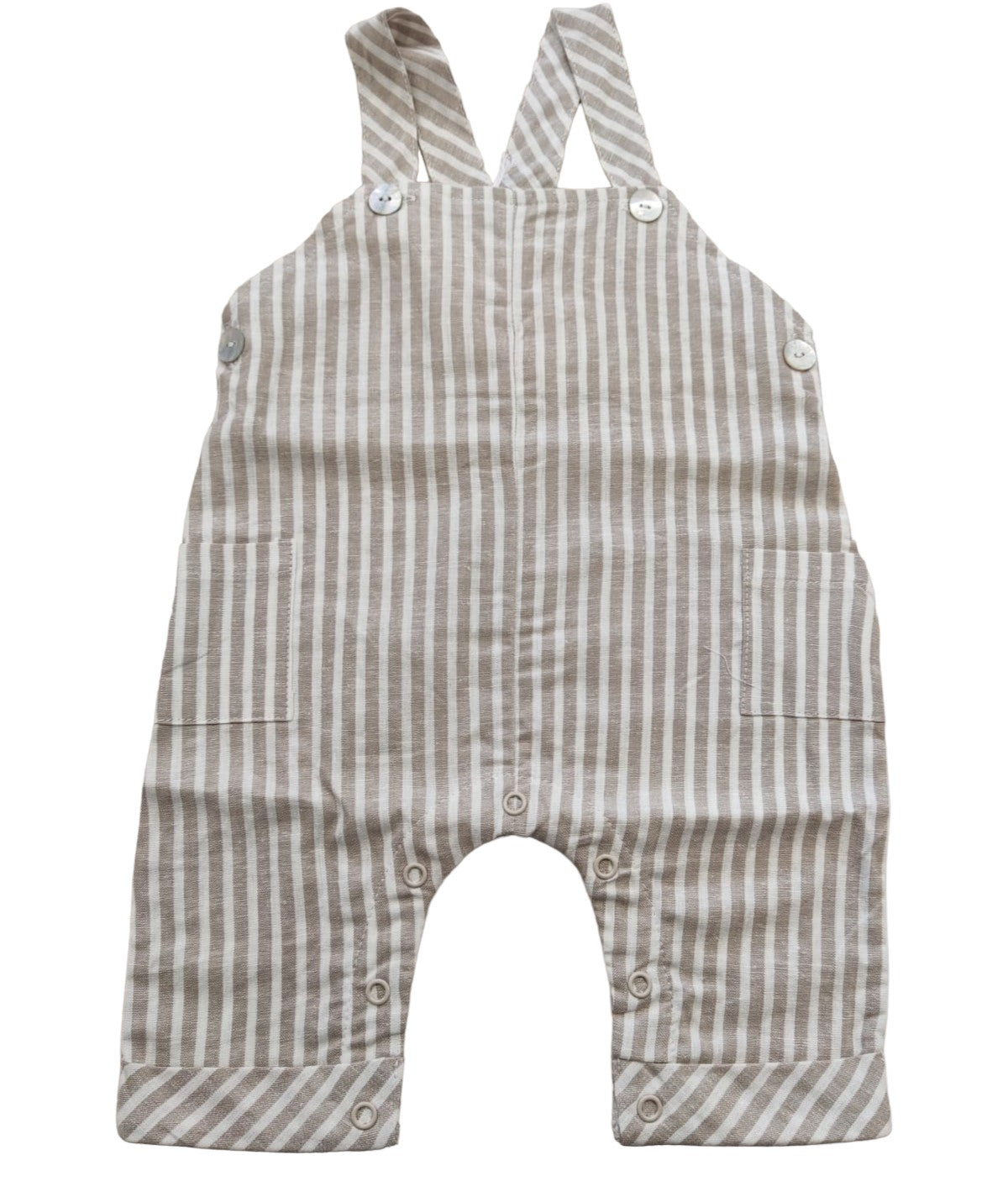 Salopette in Misto Lino COCCODE'