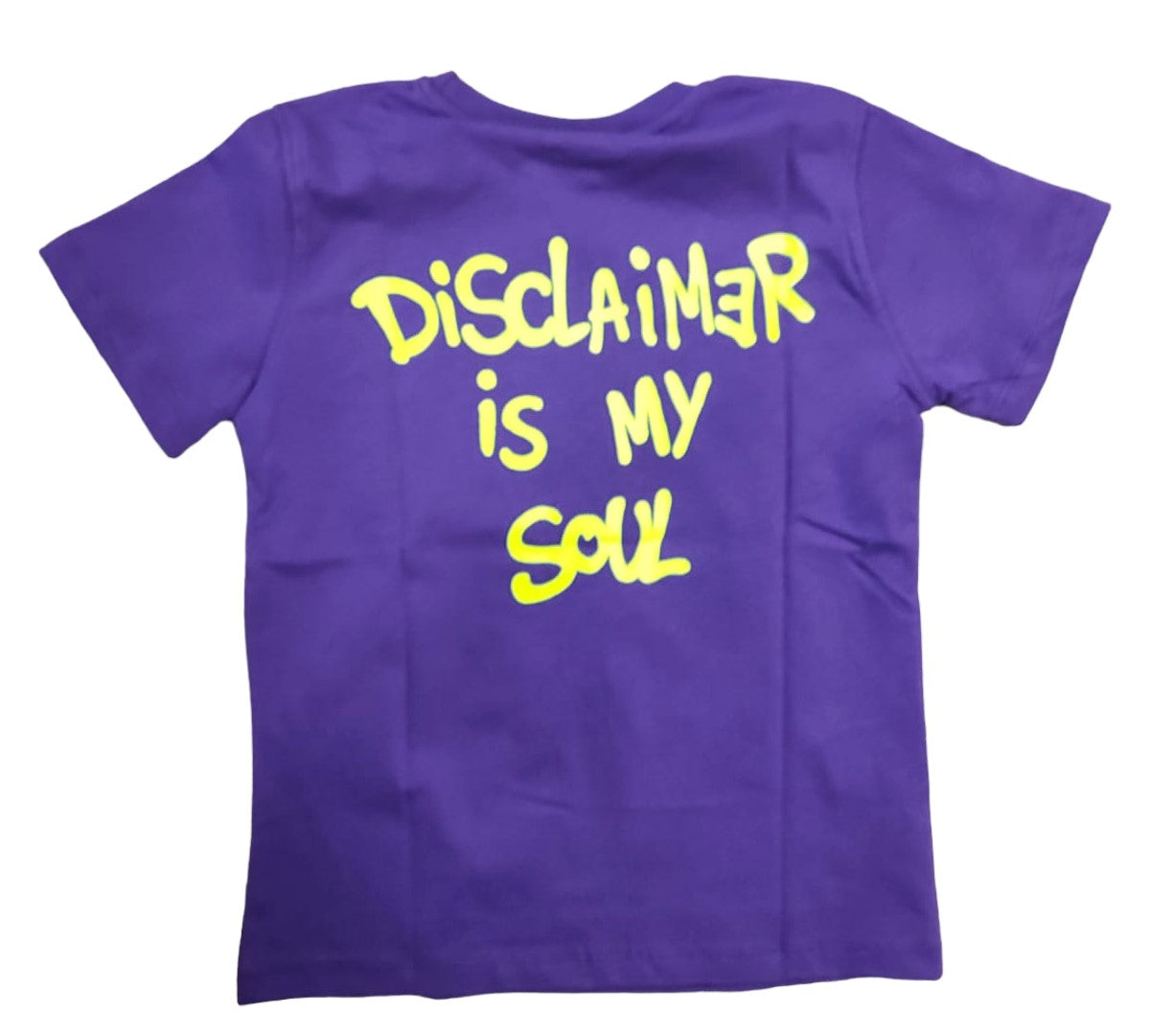 T-SHIRT DISCLAIMER