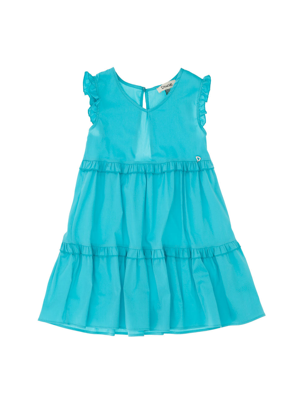 DIXIE V-neck multi-flounce s/m dress