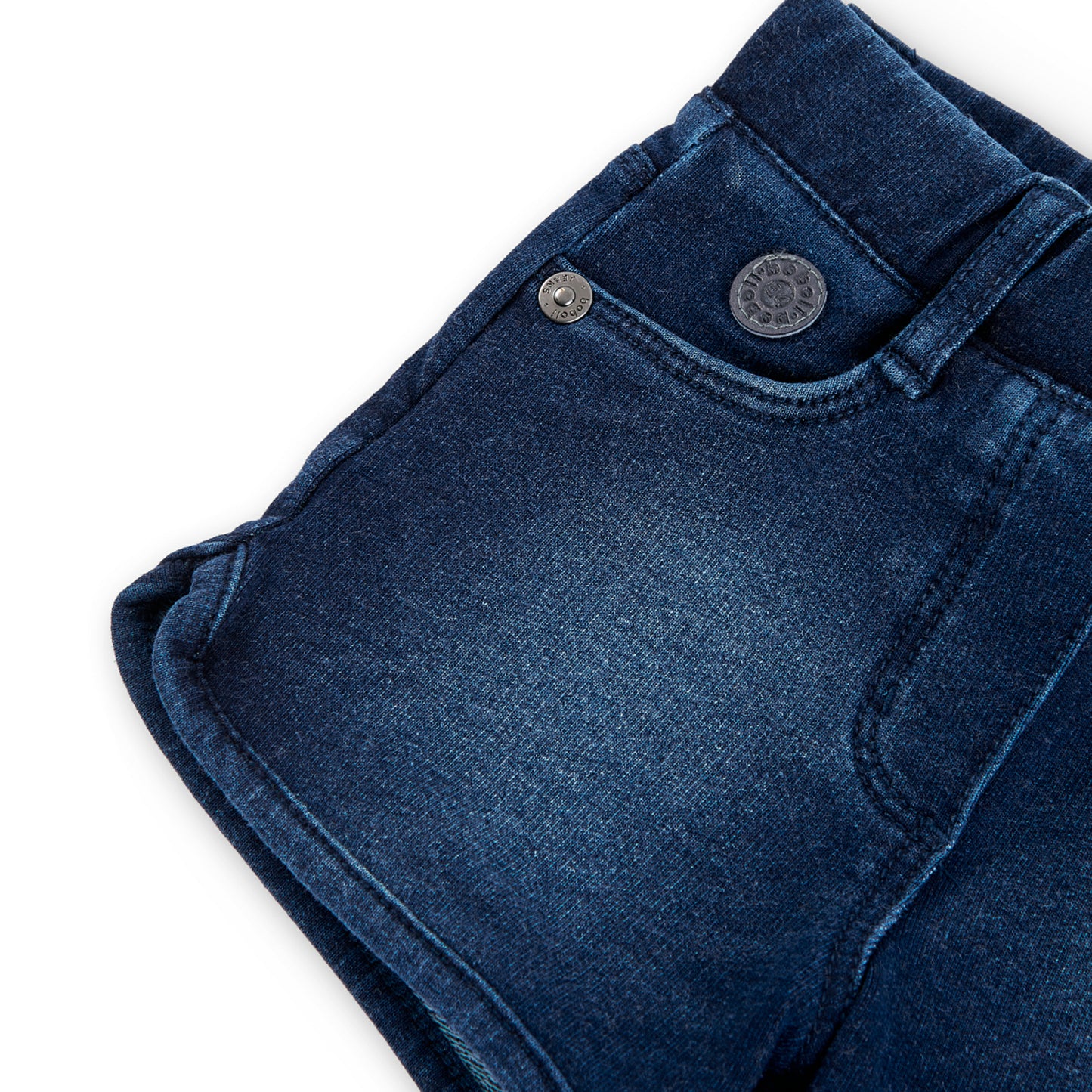 BOBOLI DENIM SWEATSHIRT SHORT