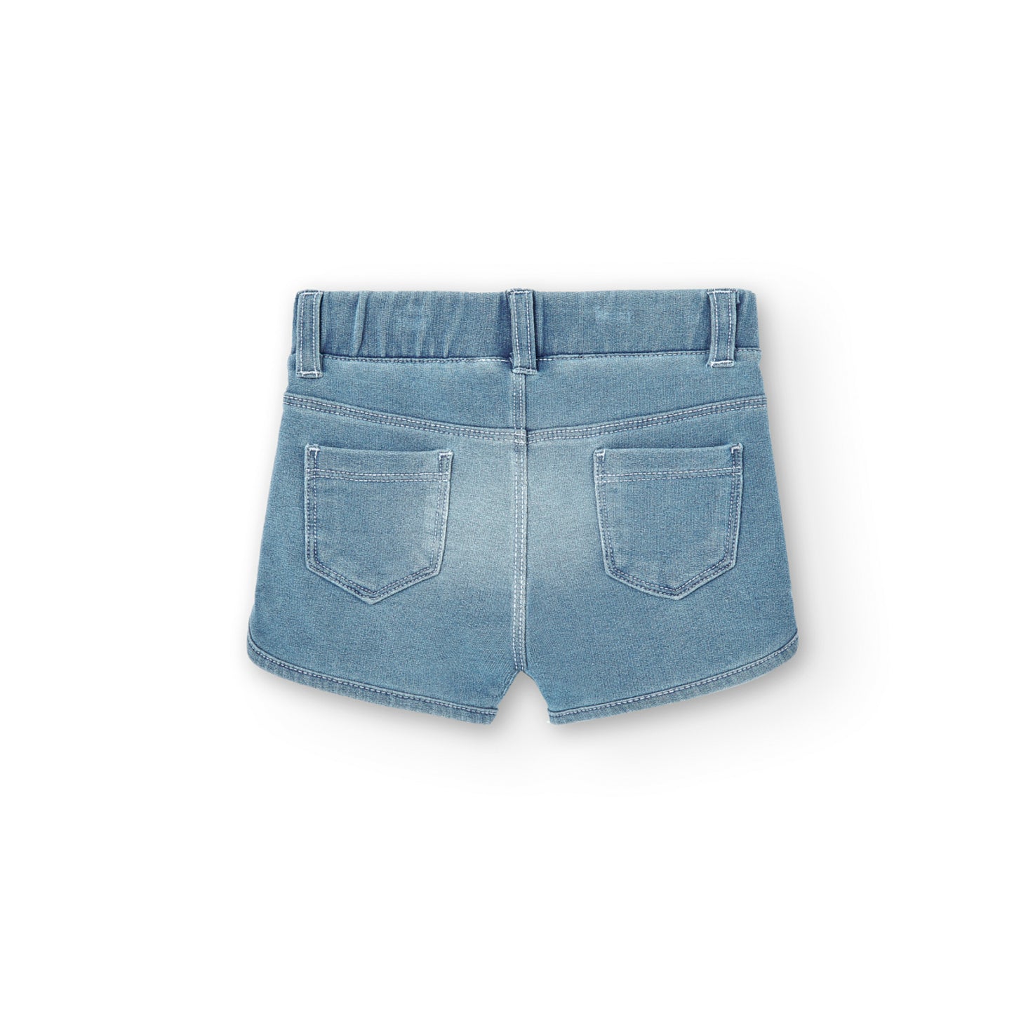 BOBOLI DENIM SWEATSHIRT SHORT