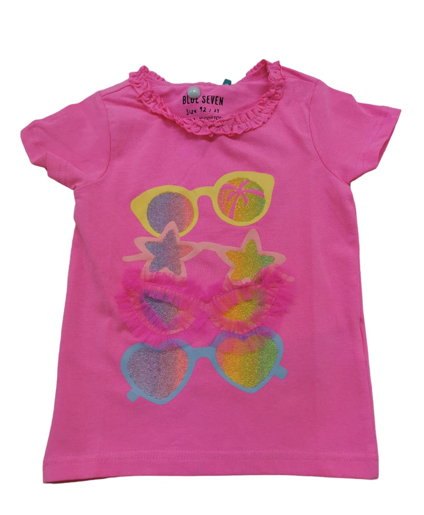T-SHIRT BLUE SEVEN