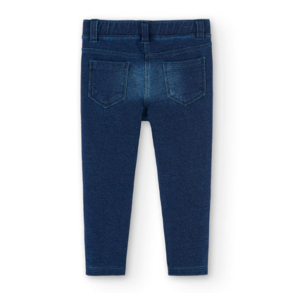 BOBOLI DENIM FLEECE PANTS