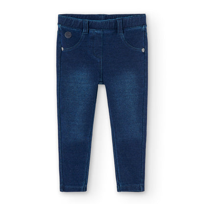 BOBOLI DENIM FLEECE PANTS