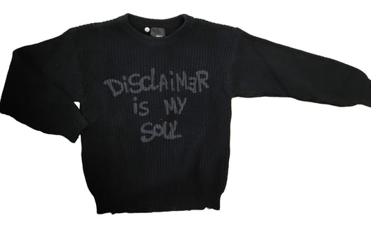 DISCLAIMER SWEATER