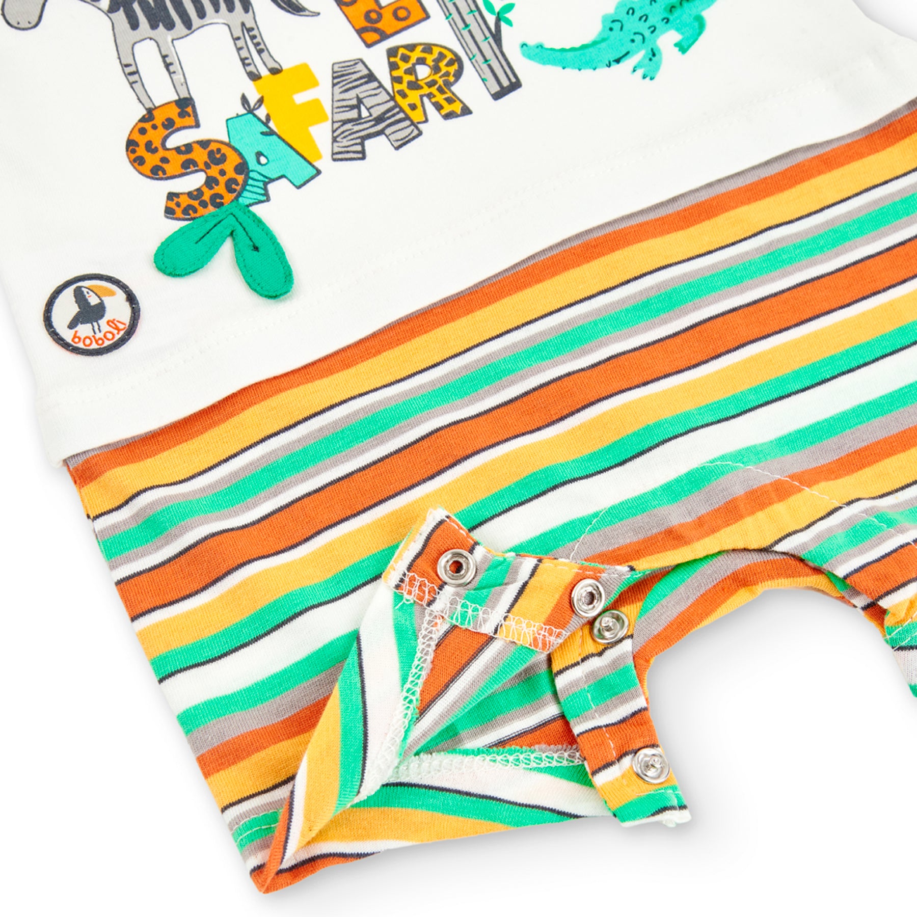 BOBOLI COMBINED JERSEY ROMPER