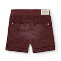 BOBOLI ELASTIC GABARDINE BERMUDA SHORTS