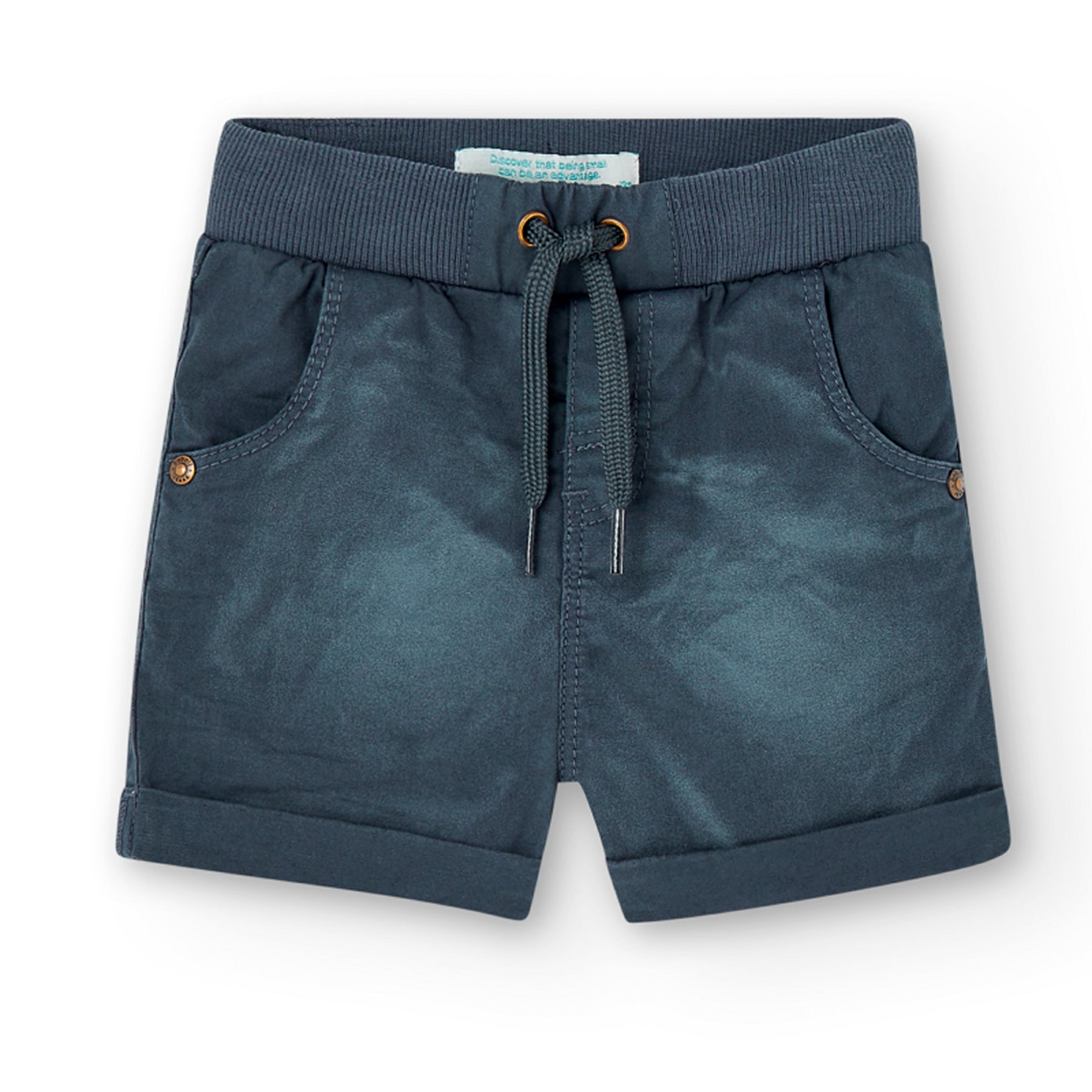BOBOLI ELASTIC GABARDINE BERMUDA SHORTS