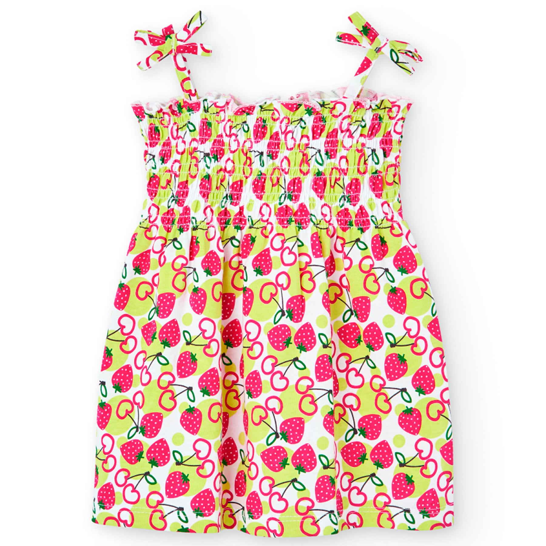 BOBOLI FRUIT JERSEY DRESS
