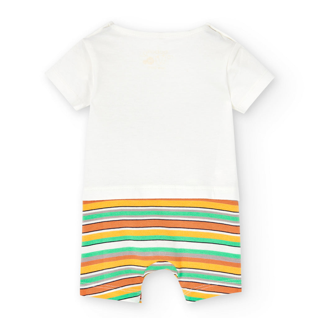 BOBOLI COMBINED JERSEY ROMPER