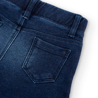 BOBOLI DENIM SWEATSHIRT SHORT