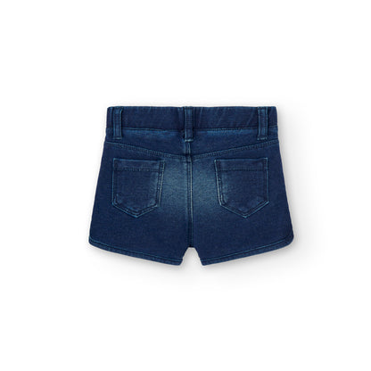 BOBOLI DENIM SWEATSHIRT SHORT